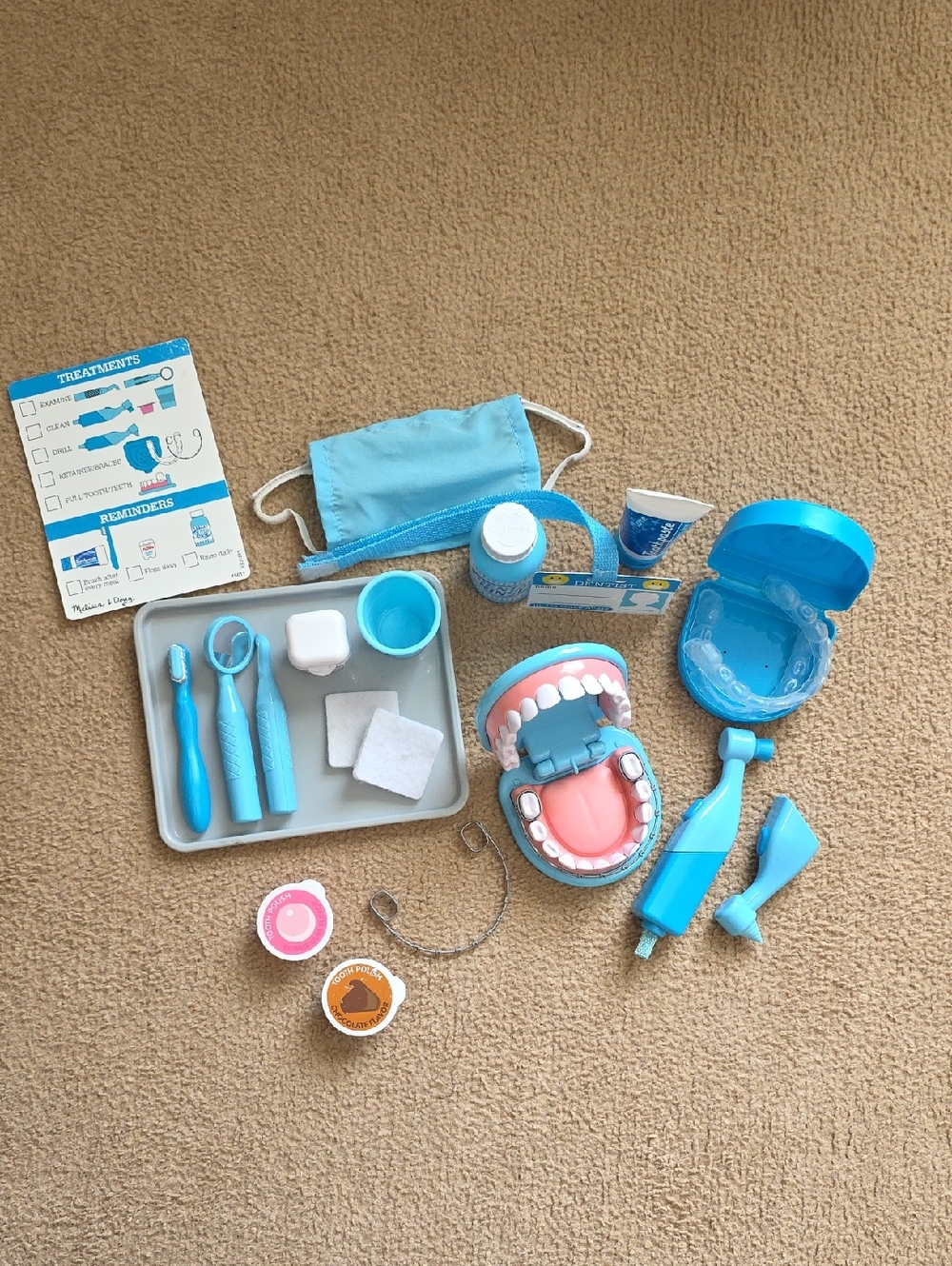 Melissa & Doug Children's Dental Play Kit - Blue